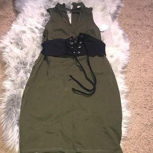 Green dress